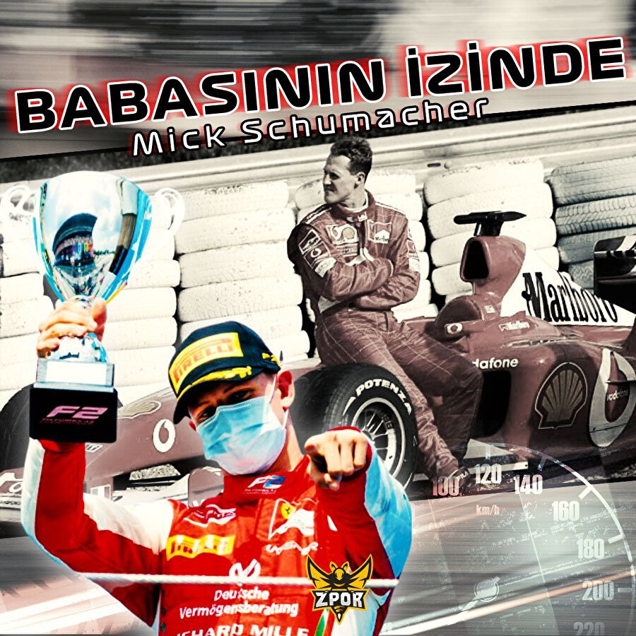 Mick Schumacher 2021'den itibaren Formula 1'de yarışacak.