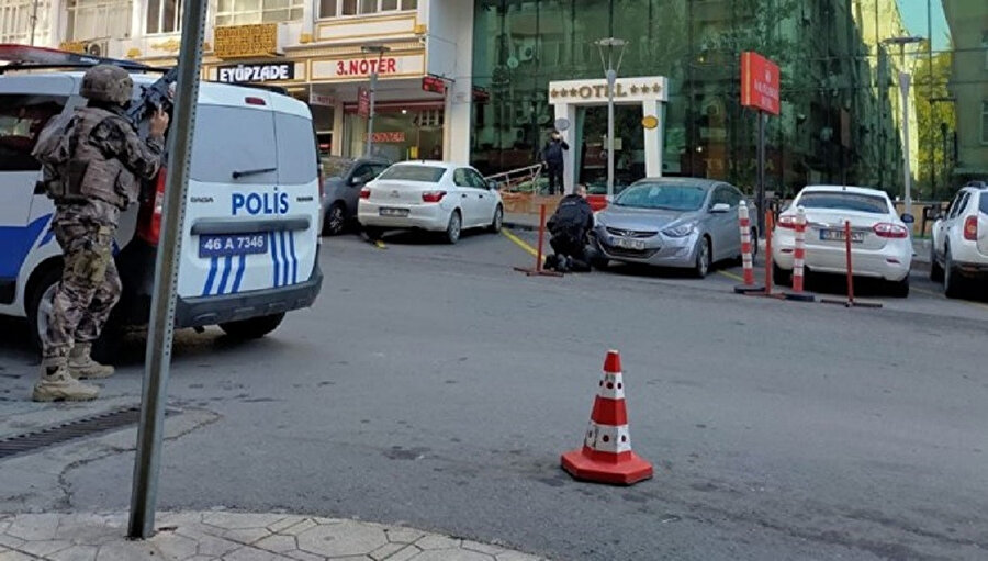 Olay yerinden görüntüler
