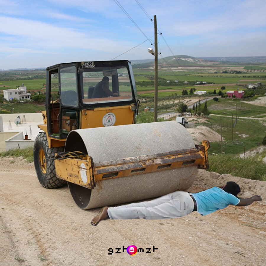 Sırtımı şöyle çiğnettiresim var