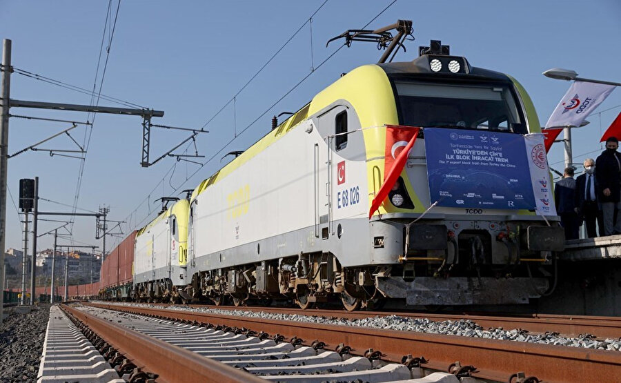 Türkiye'den Çin'e gidecek ilk ihracat treni