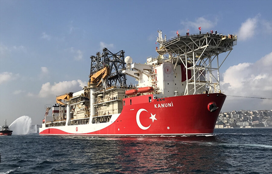 Türkiye'nin üçüncü sondaj gemisi Kanuni
