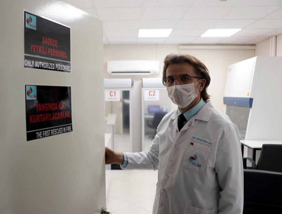 Yerli aşı ve korunduğu oda ilk kez görüntülendi