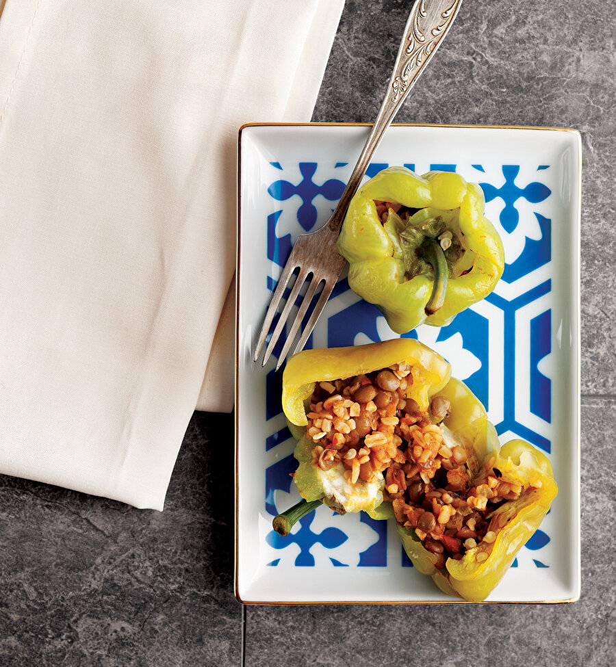  
Mercimekli Biber Dolması