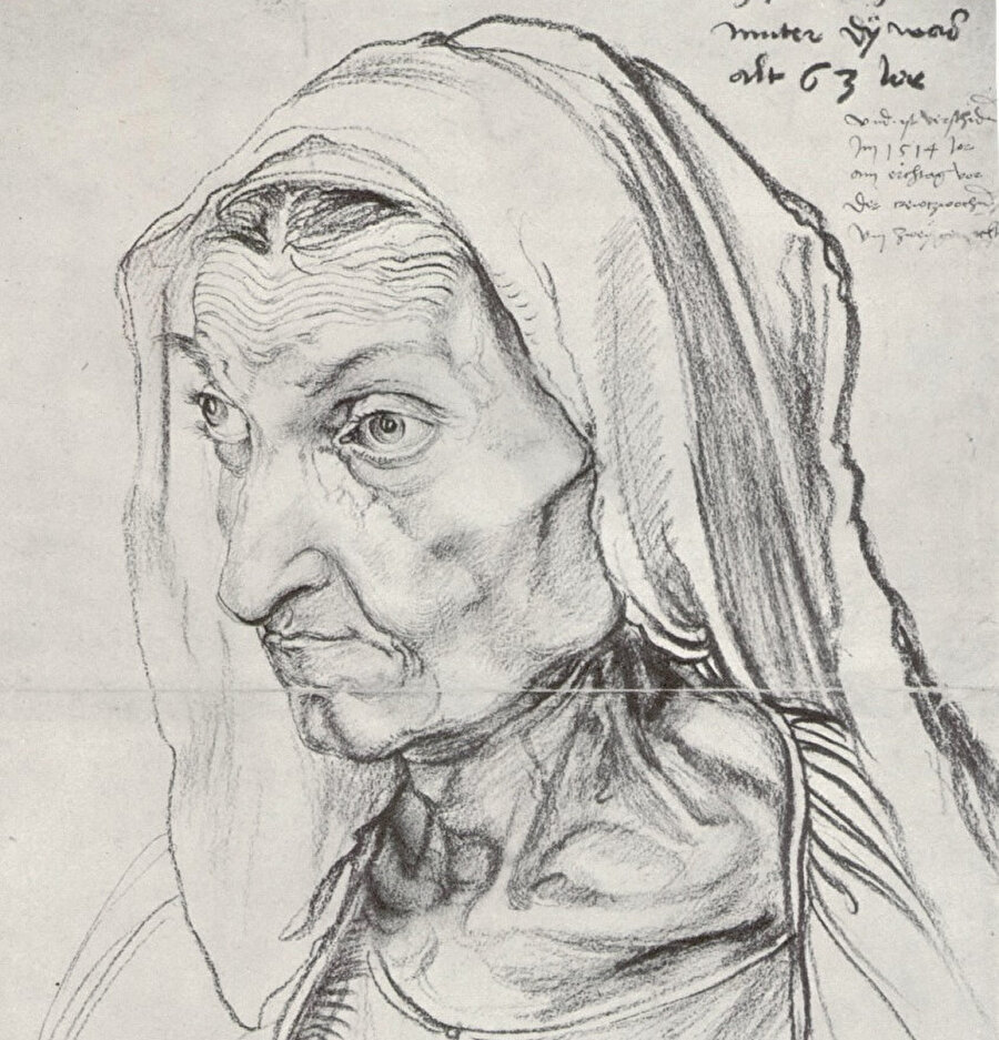 Portrait of the Artist's Mother, 1514 Gemäldegalerie, Berlin