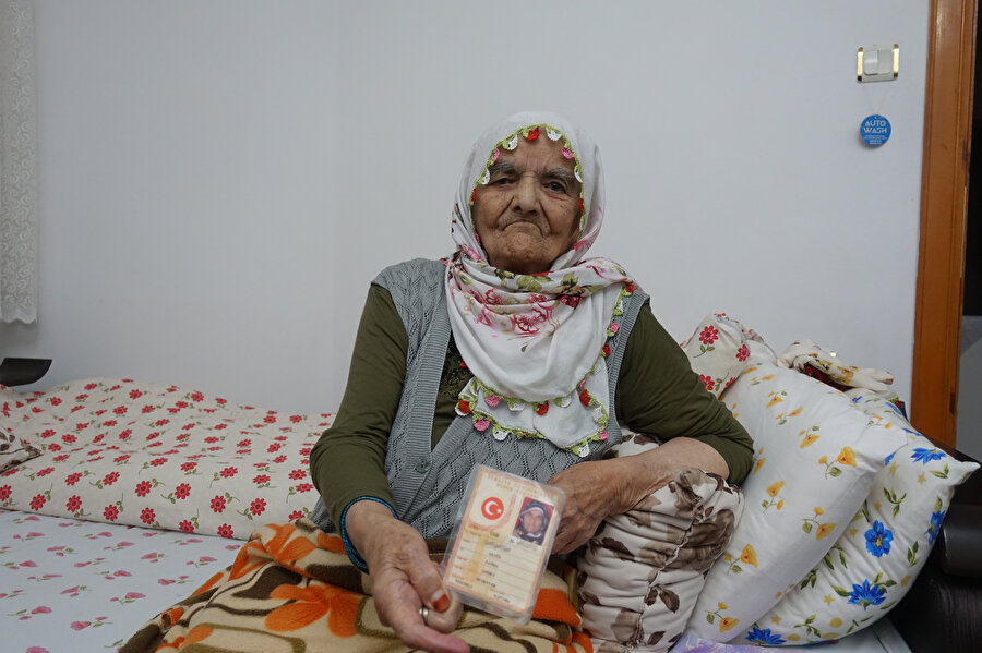 116 yaşındaki Fatma Akyüz