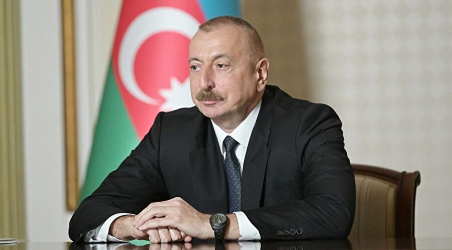 Aliyev, Azerbaycan'ın bu sorunu kendisinin çözdüğünü belirtti.