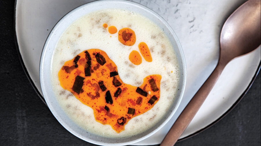 Kremalı Mezgit Çorbası tarifi