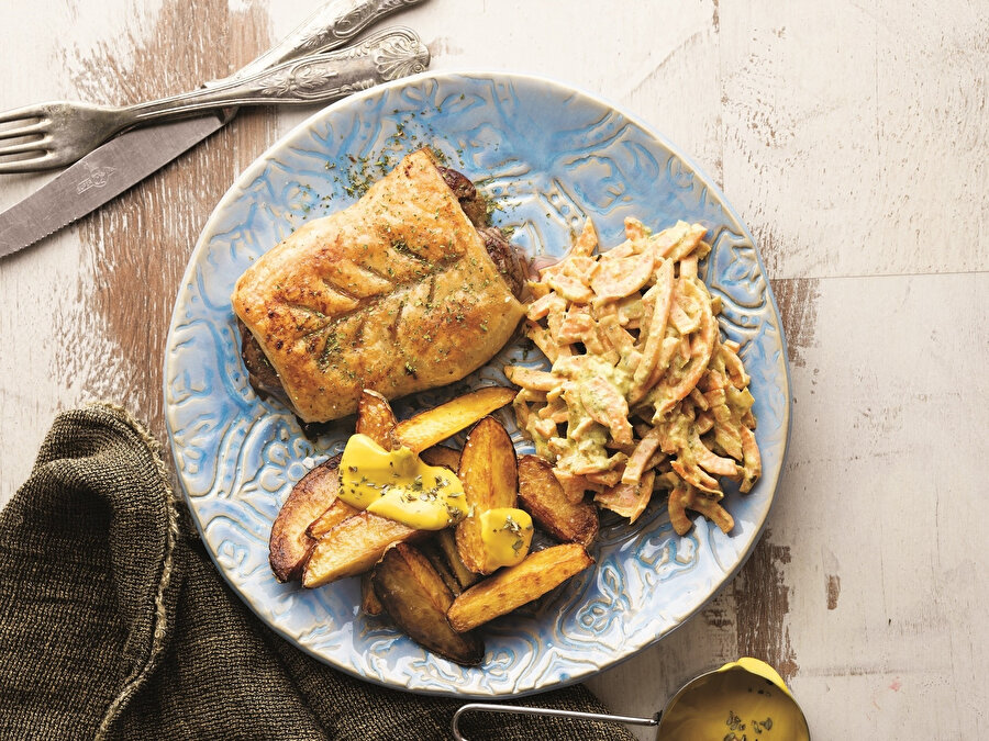 Pestolu Havuç Salatası