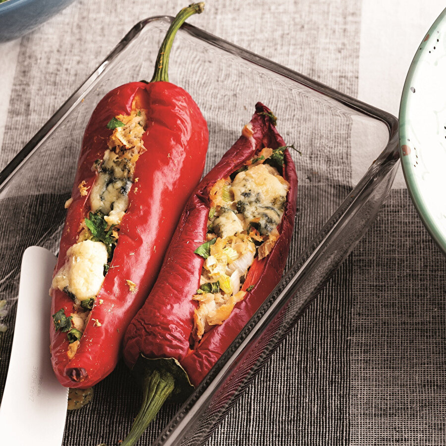 Ton Balıklı Biber Dolması