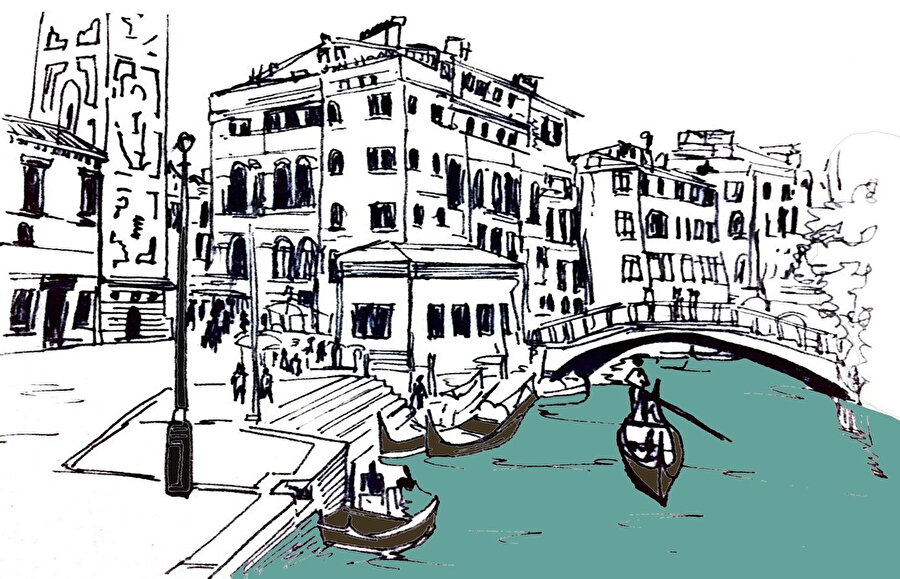 Şehir ve Hız: Venedik, Görsel 3 (Meydan).