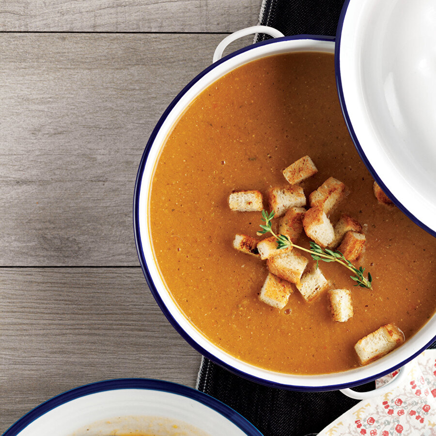 Kıtırlı Mercimek Çorbası tarifi