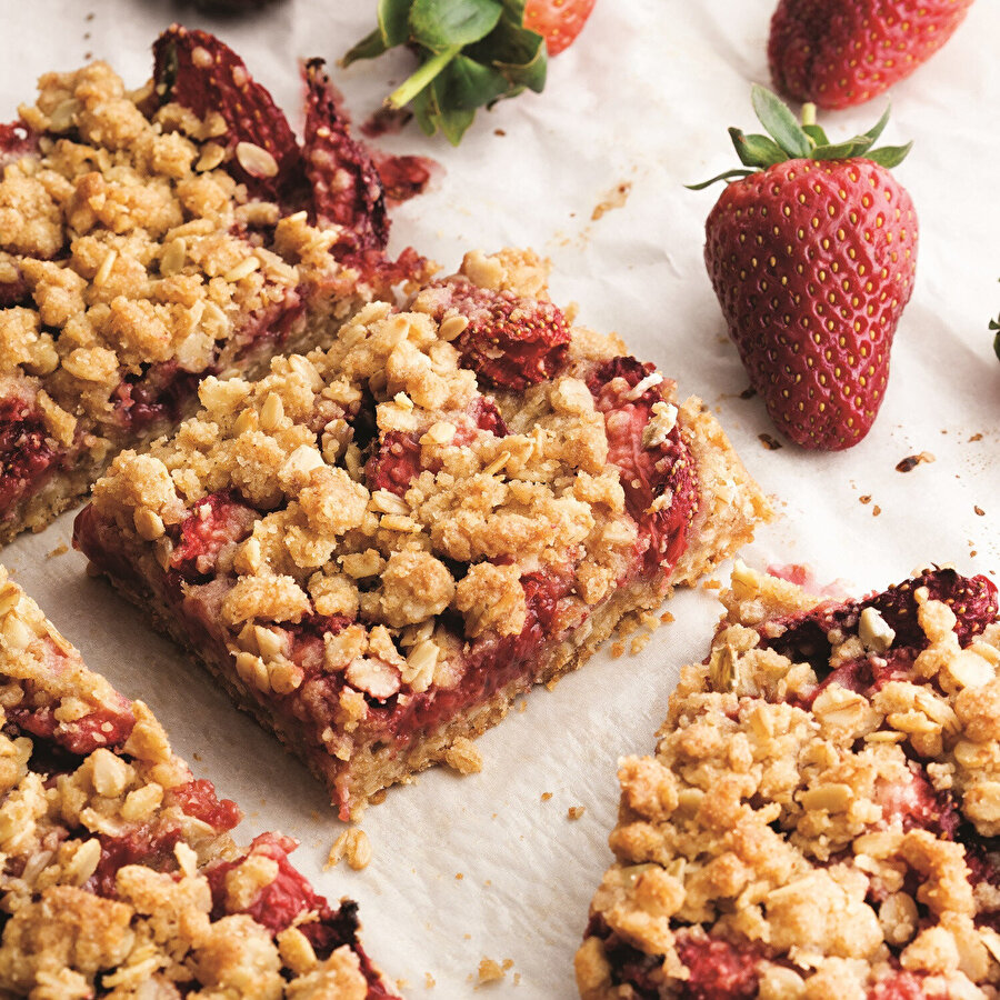 Çilekli Yulaflı Barlar