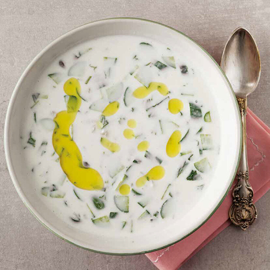 Buğdaylı Soğuk Çorba tarifi