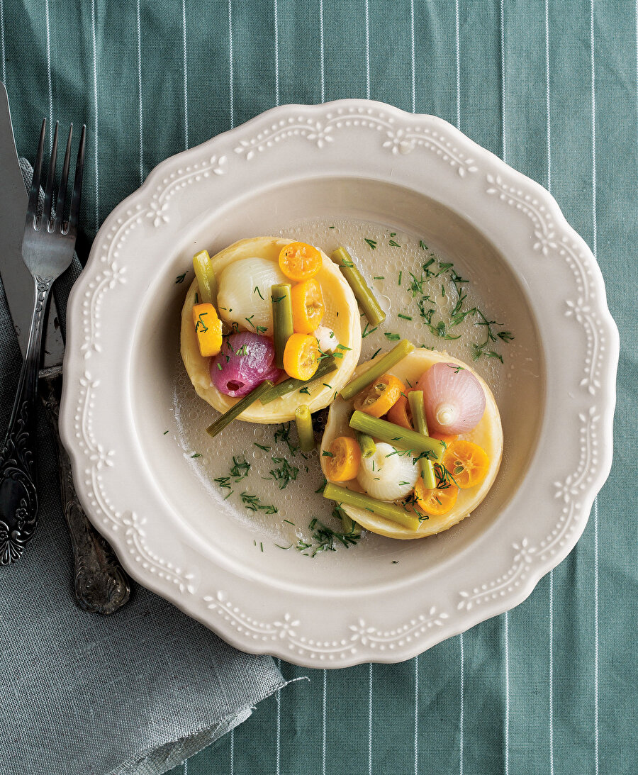 Kumkuatlı Taze Sarımsaklı Enginar