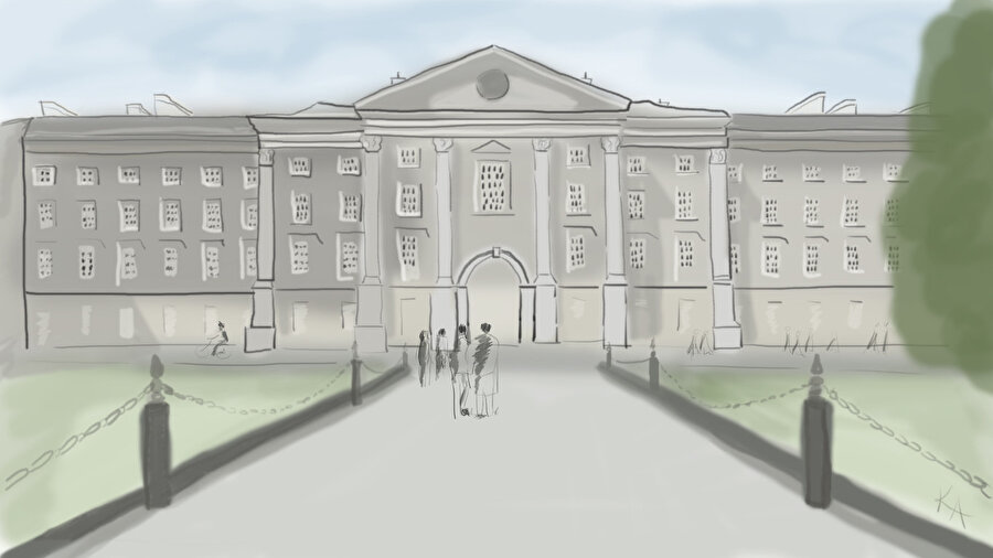 Hız ve Kent:Dublin “Trinity Collage”.
