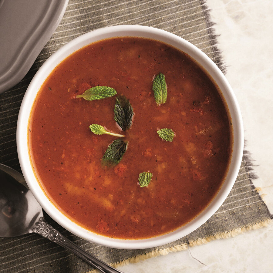 Kerevizli Tarhana Çorbası tarifi