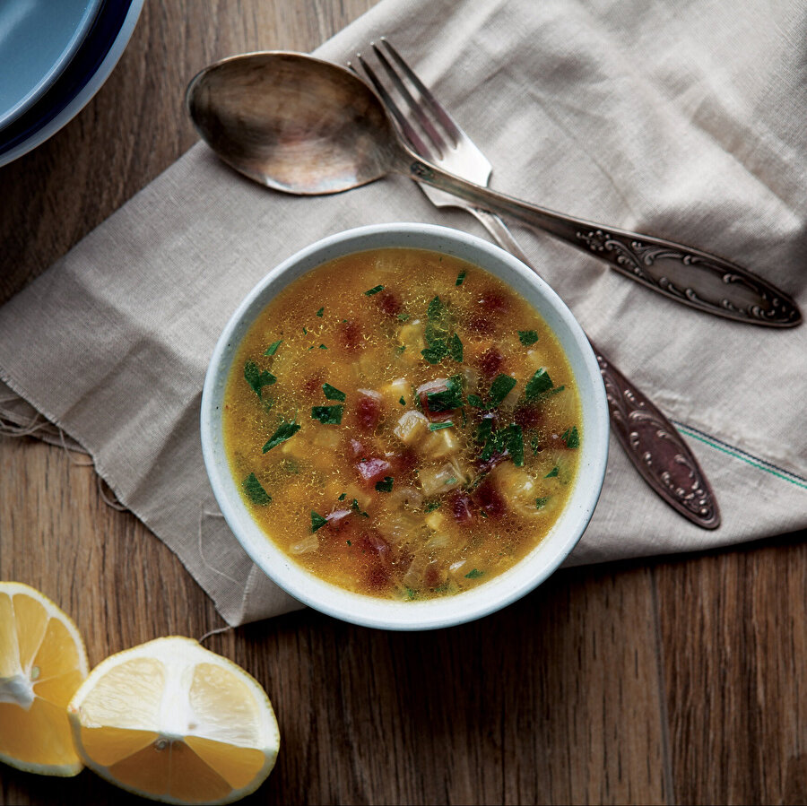 Kök Sebze Çorbası tarifi