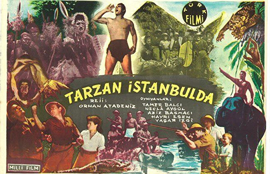 En çok Tarzan filmini oynatırdı. Filmi diyorum çünkü sinemasında yalnızca bir Tarzan filmi vardı biz de ona giderdik güle oynaya. 