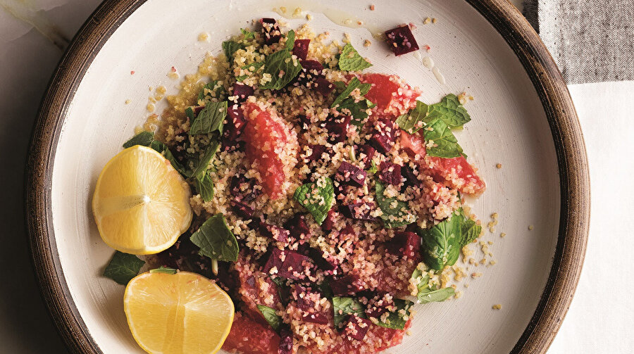Greyfurtlu Pancarlı Bulgur Salatası