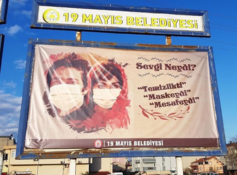 Yeşilçam replikleriyle COVID-19 mesajı: Sevgi neydi? Temizlikti, maskeydi, mesafeydi
