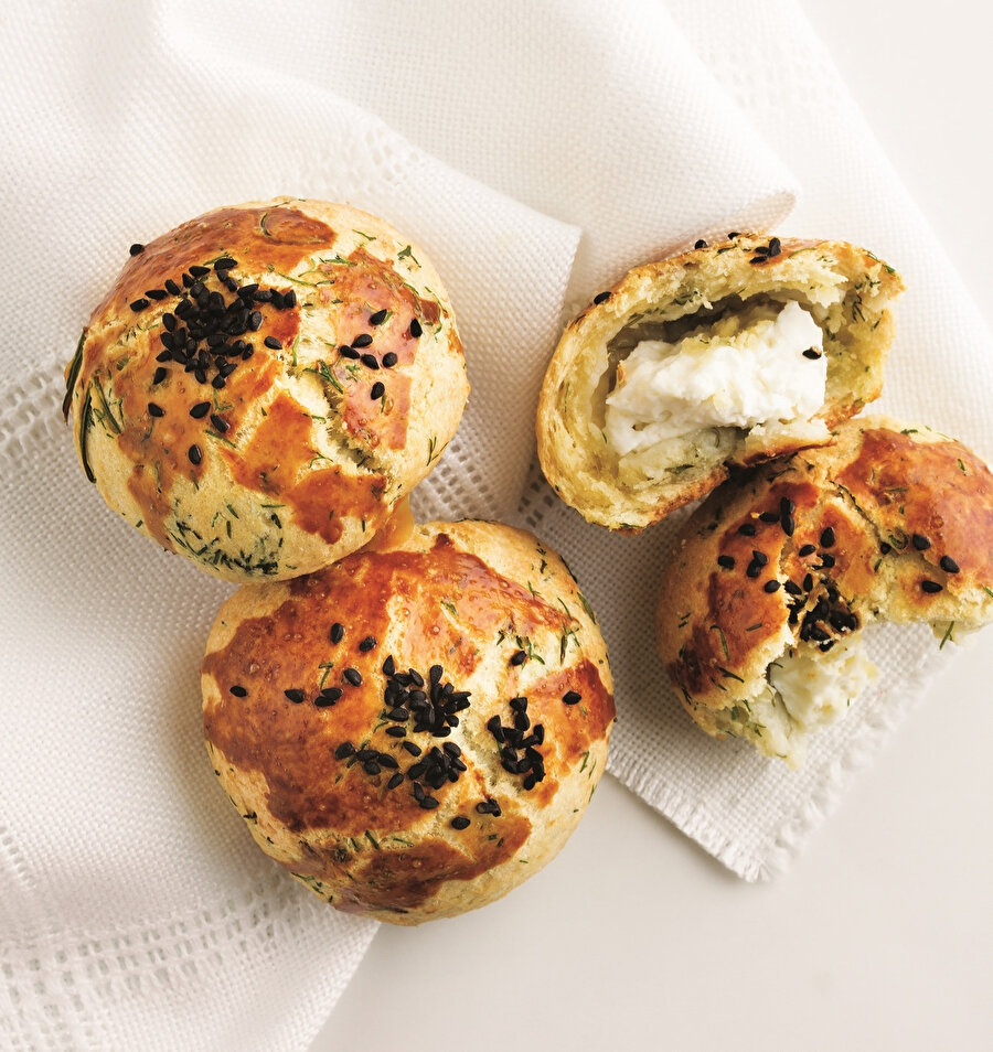 Dereotlu Peynirli Poğaça