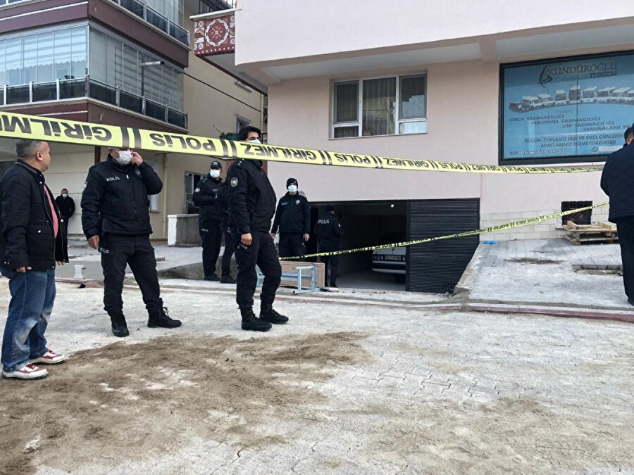 Olay yerinden görüntü