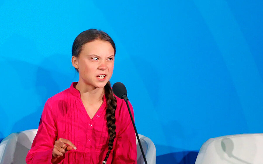 İsveçli iklim aktivisti Greta Thunberg
