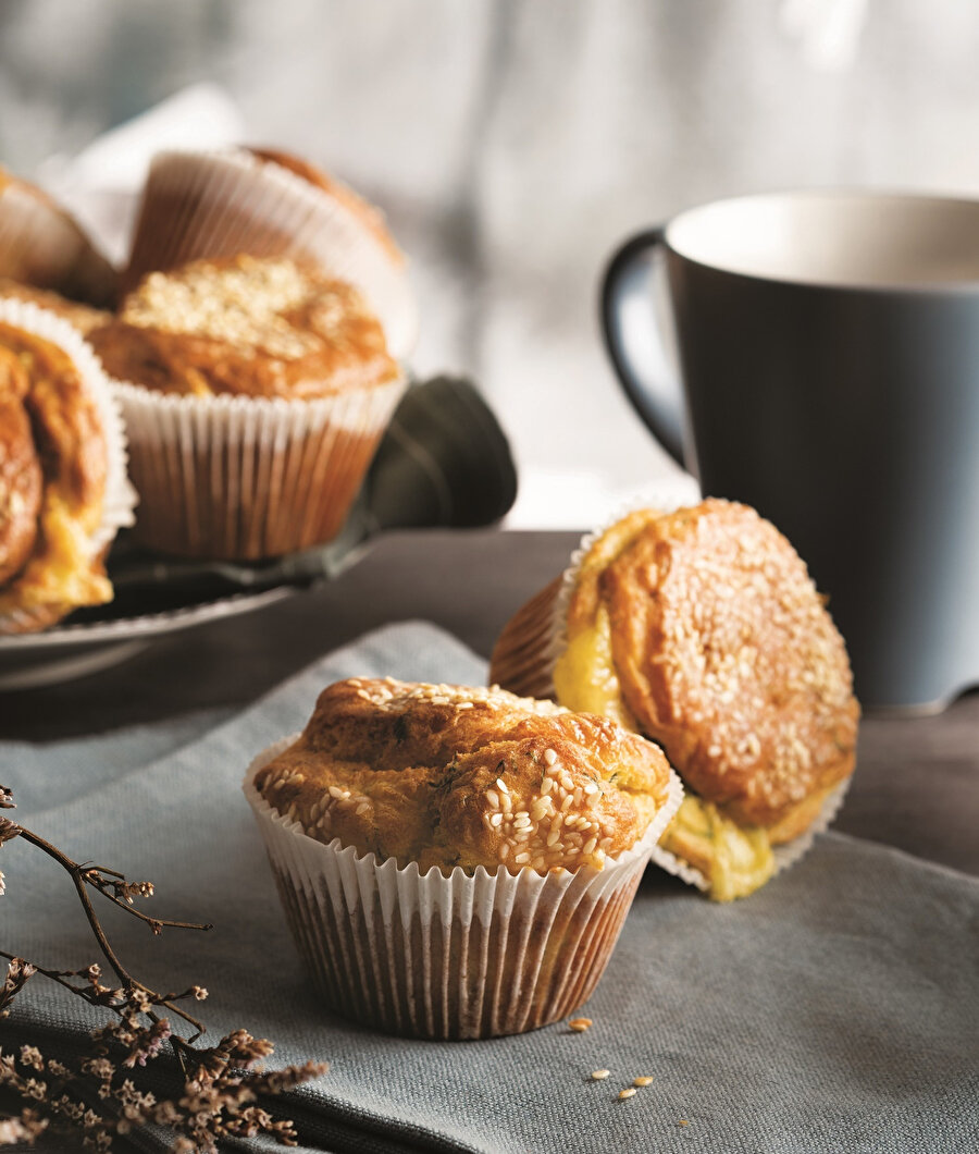 Marullu Peynirli Muffin
