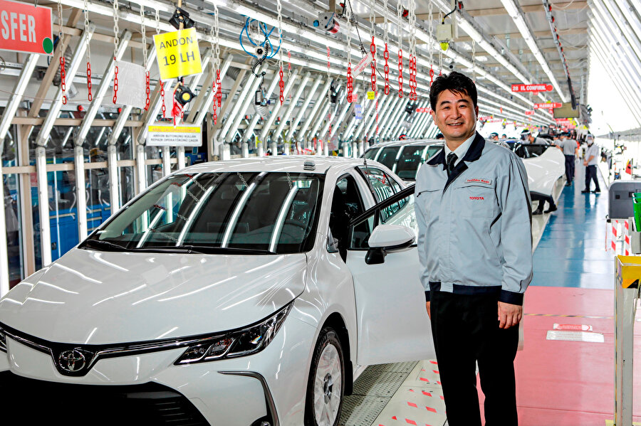 Toyota'nın üretim bandı böyle görüntülenmişti.