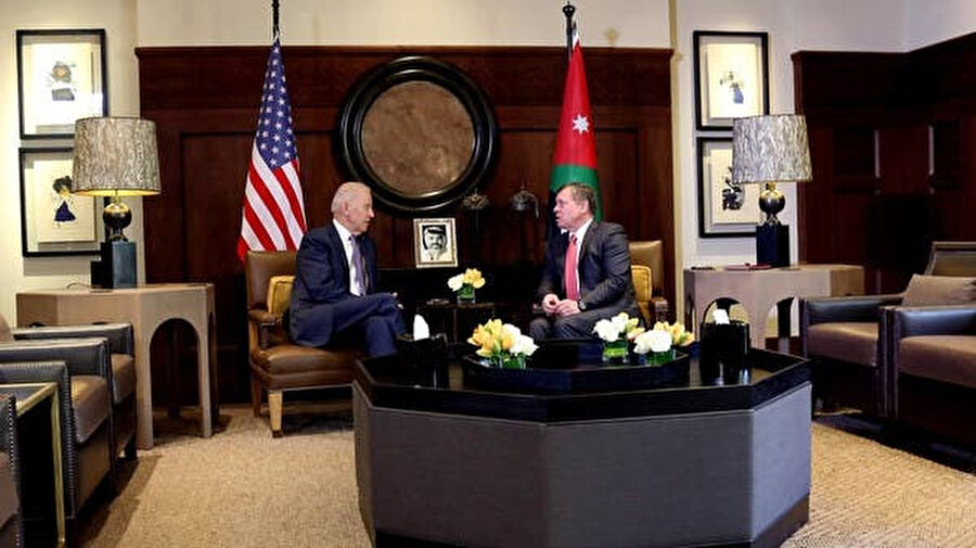 Biden daha önceki tecrübelerinden Ürdün'ün bölgede oynadığı rolü biliyor. 