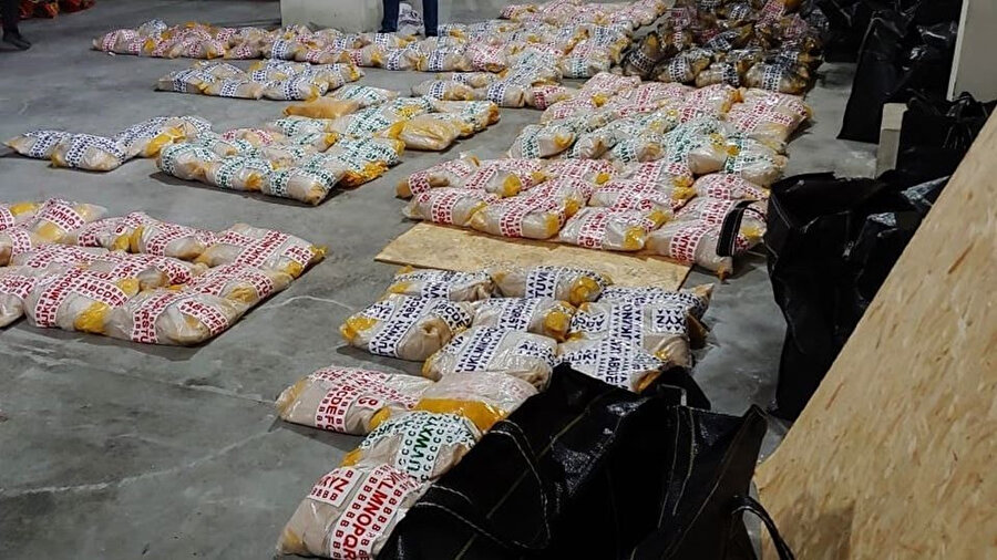 1 tondan fazla uyuşturucu ele geçirildi