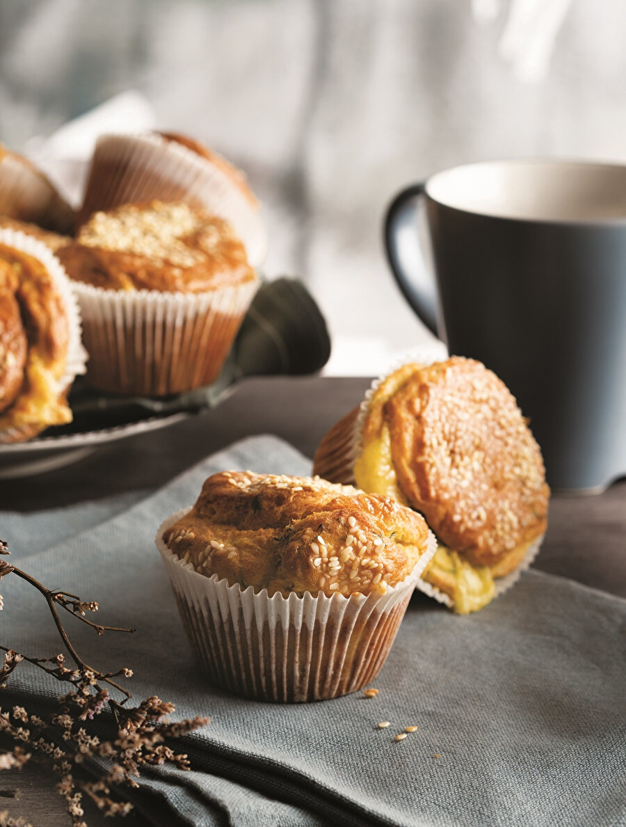 Marullu Peynirli Muffin
