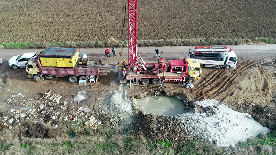 Edirne'de içme suyu için kuyular açılıyor