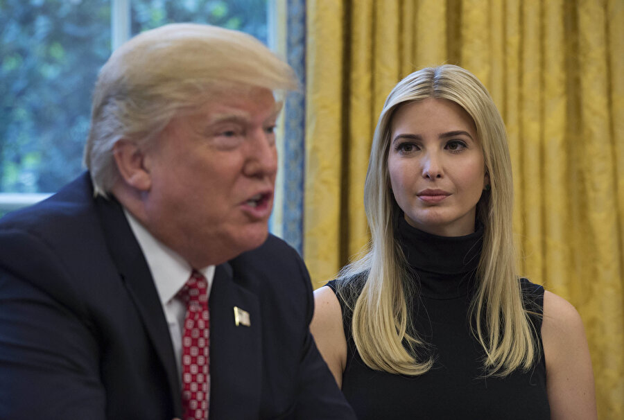 Donald Trump ve Ivanka Trump- Arşiv