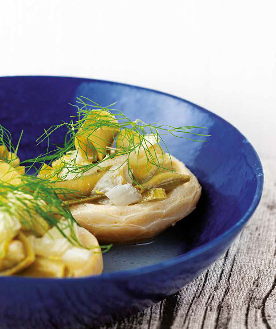  
Zeytinyağlı Taze Baklalı Enginar