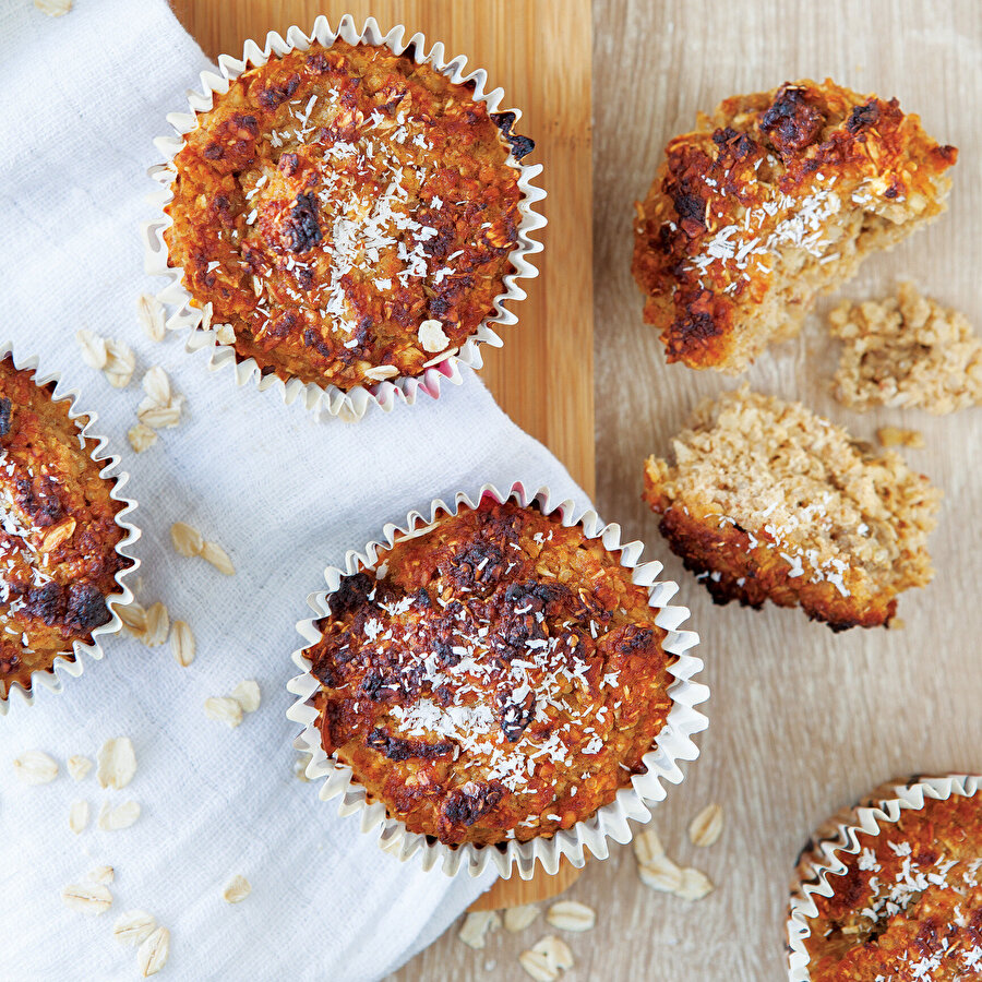 Yulaflı Unsuz Muffin