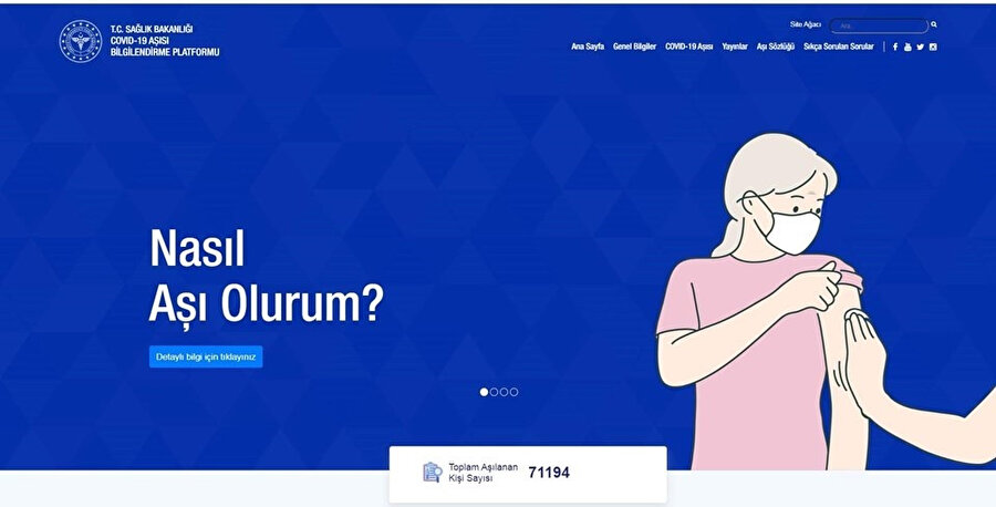 COVID-19 Aşısı Bilgilendirme Platformu