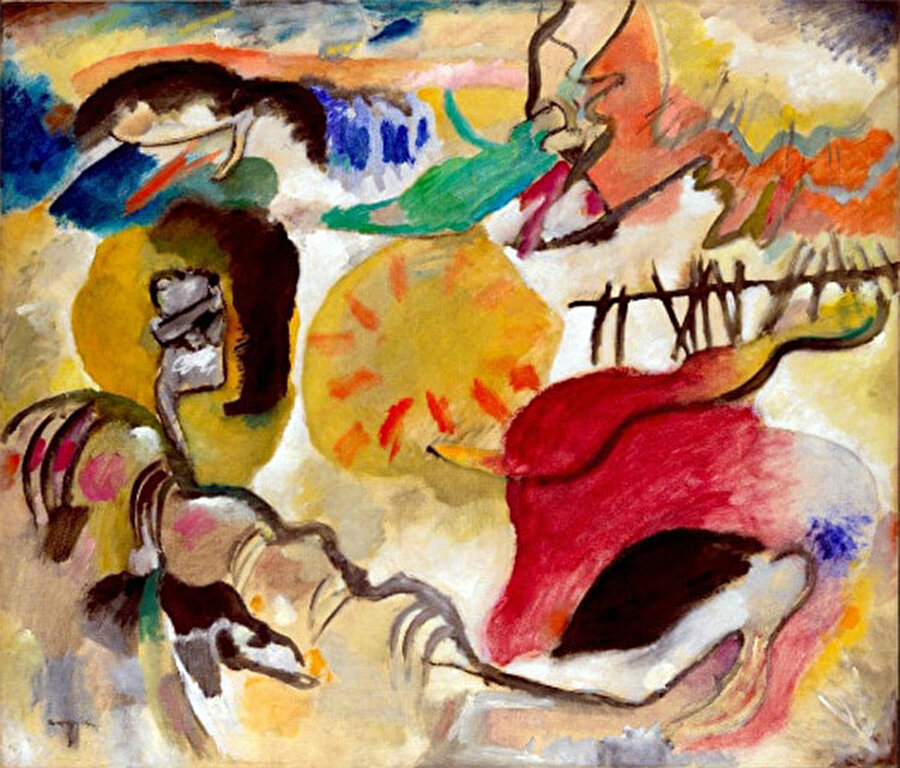 Wassily Kandinsky, Doğaçlama No 27,1912.