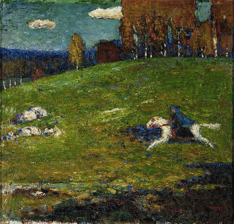 Kandinsky, Mavi Süvari, 1911.