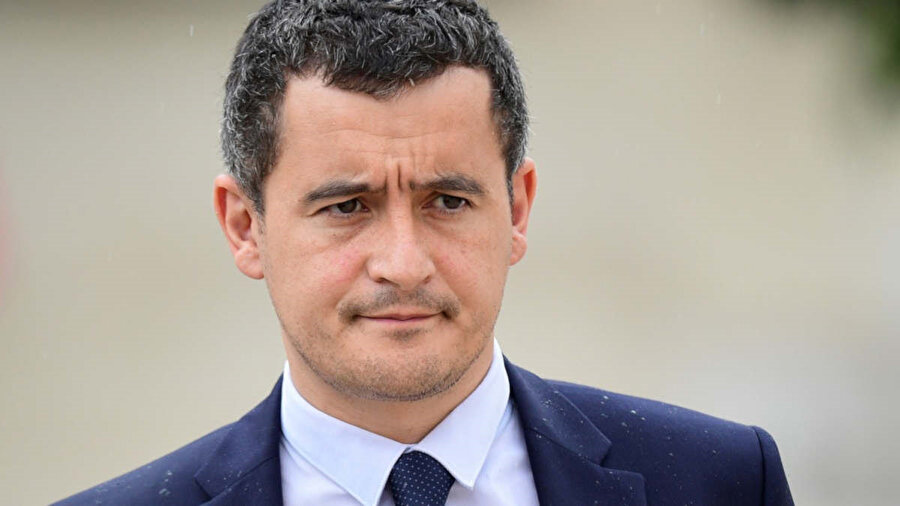 Fransa İçişleri Bakanı Gerald Darmanin.