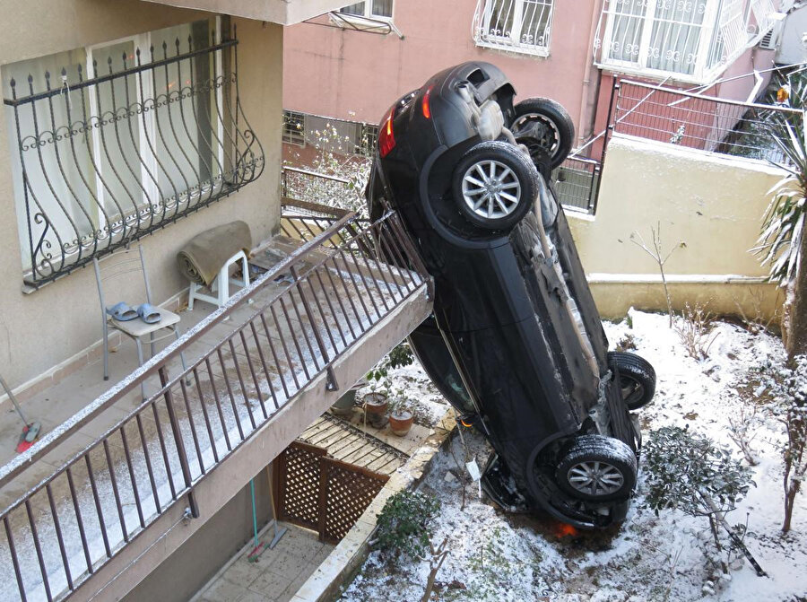 Kaza yerinden fotoğraf