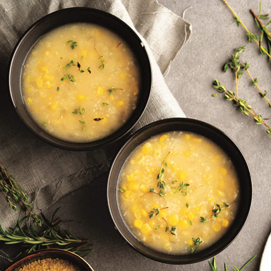 Bulgurlu Mısır Çorbası tarifi