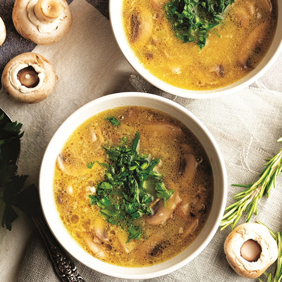 Mantar Çorbası tarifi