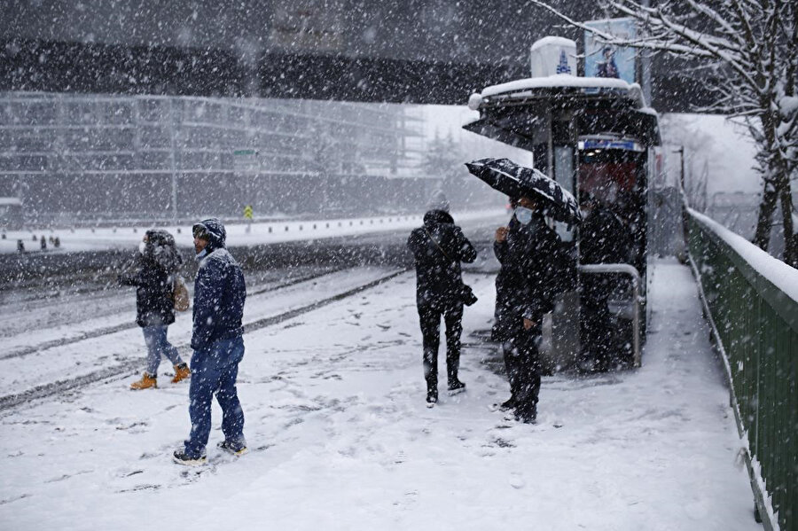 İstanbul'da bu sabah kar etkili oldu