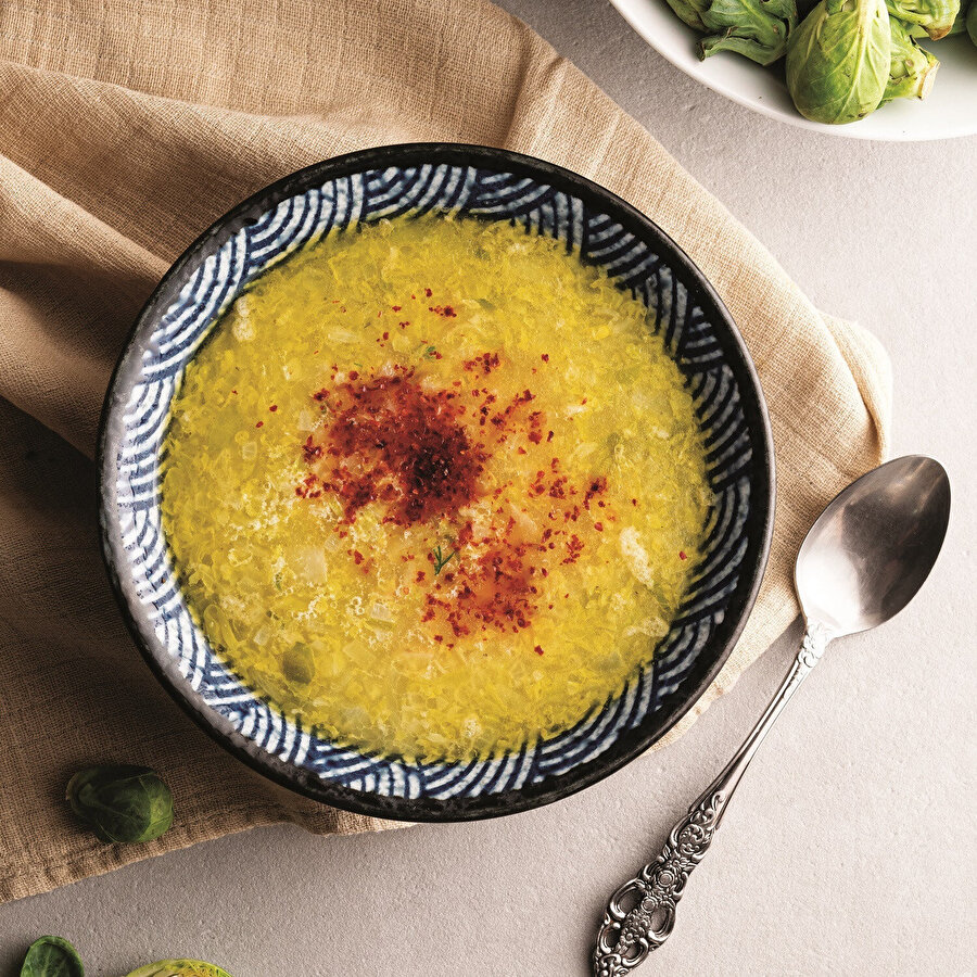 Brüksel Lahanası Çorbası tarifi