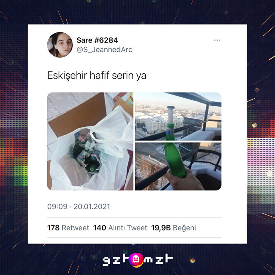 Eskişehir soğuğu yine iş başında 🥶