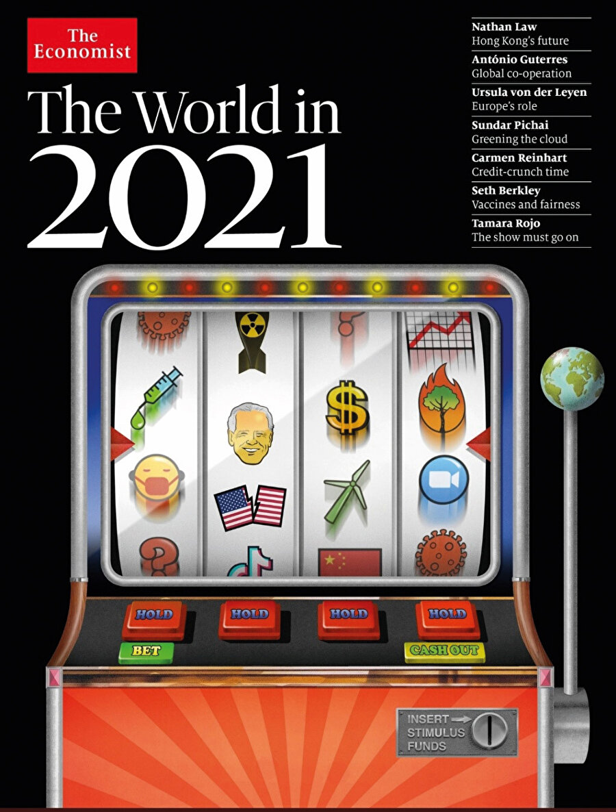 “2021, onların planlamalarına göre, biz dünya kumarhanesinde oturan vatandaşlar için dondurulmuş kayıp bir yıl olacak.”