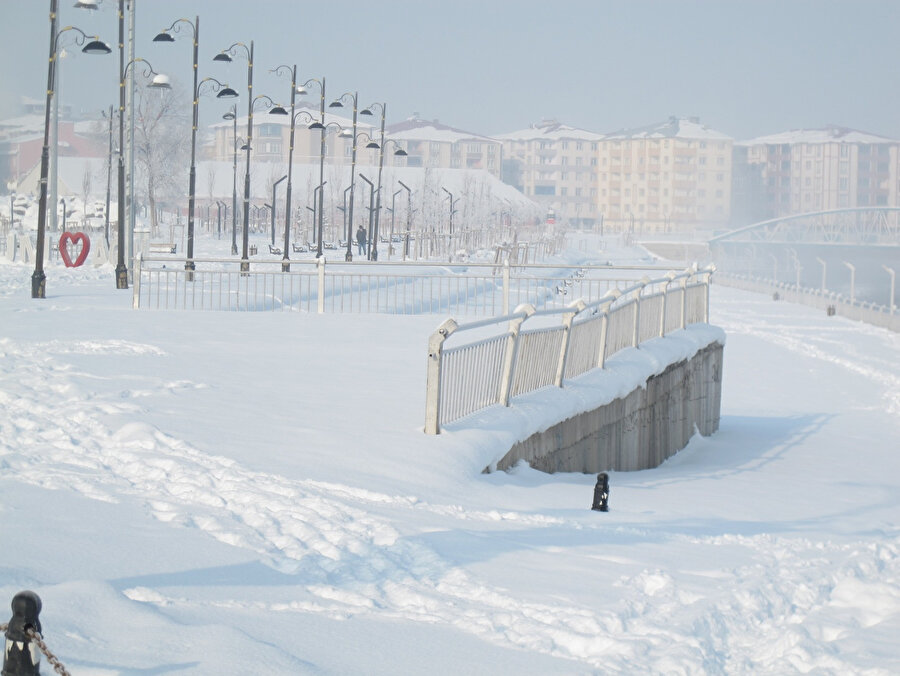 Bir şehrimiz buz kesti: Eksi 32.7 dereceyi gördü