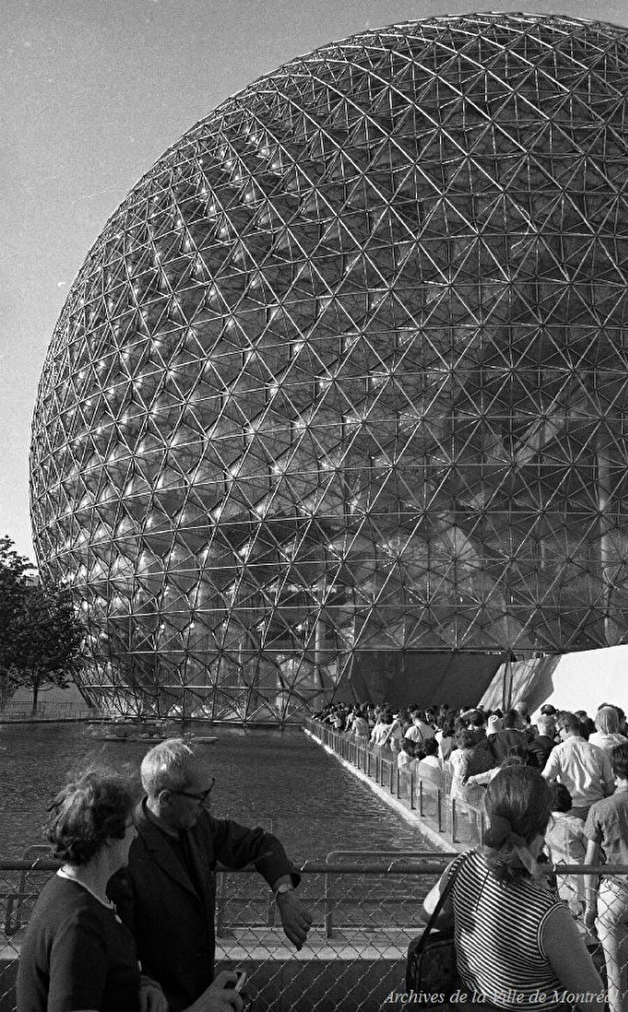 Biyosfer Montreal’ın 1968 yılından bir görseli.