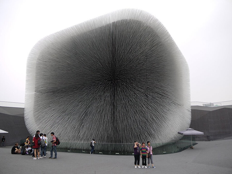 UK Pavilion, Shanghai, Çin.